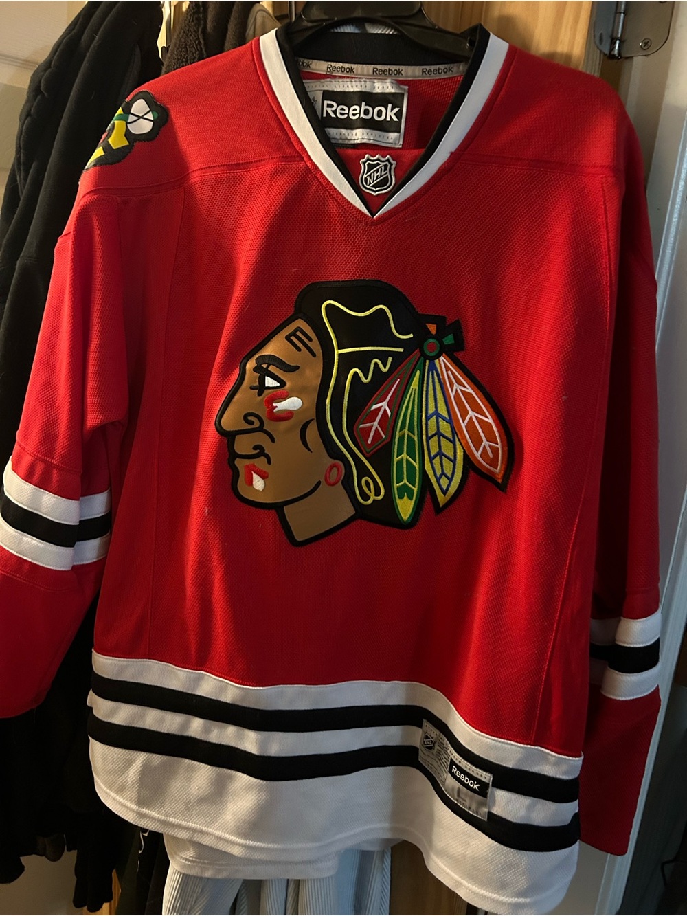 Reebok Chicago Blackhawks NHL jersey